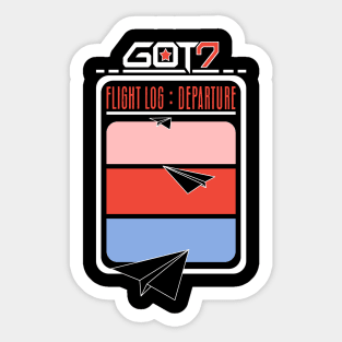 GOT7 - Flight Log (b) Sticker